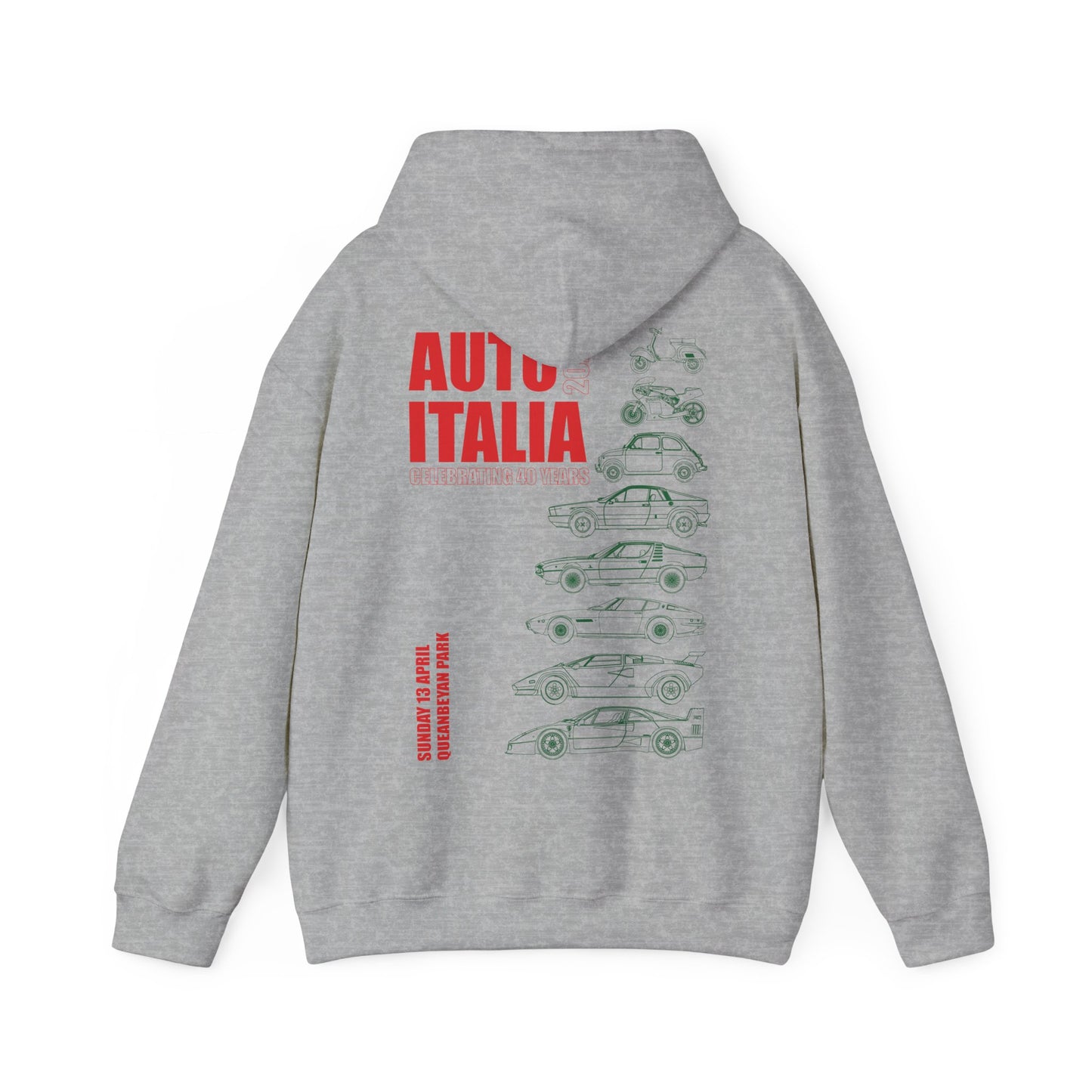Auto Italia Canberra - Official 2025 Event Hoodie