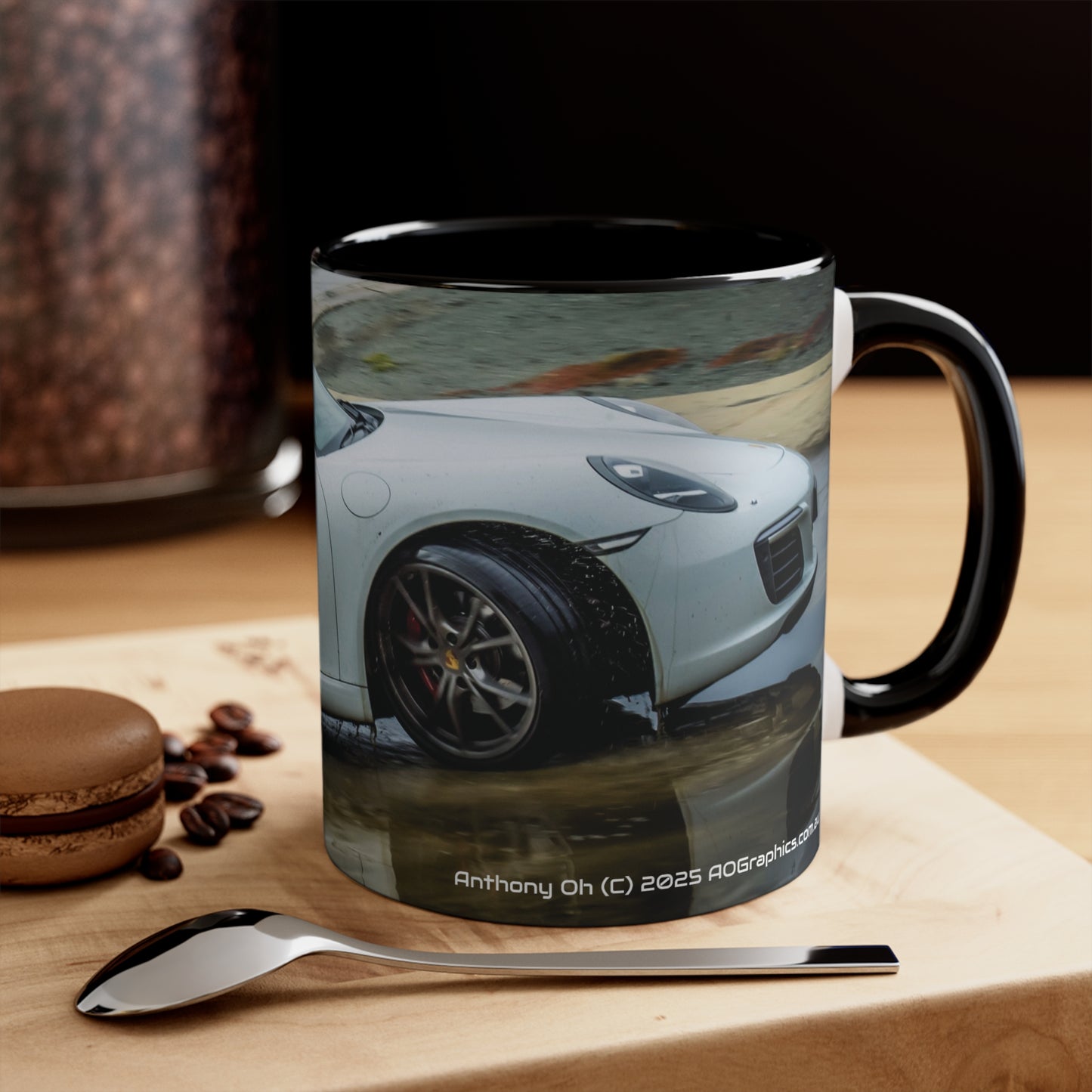 AOGraphics - Skidpan - Porche 911 White