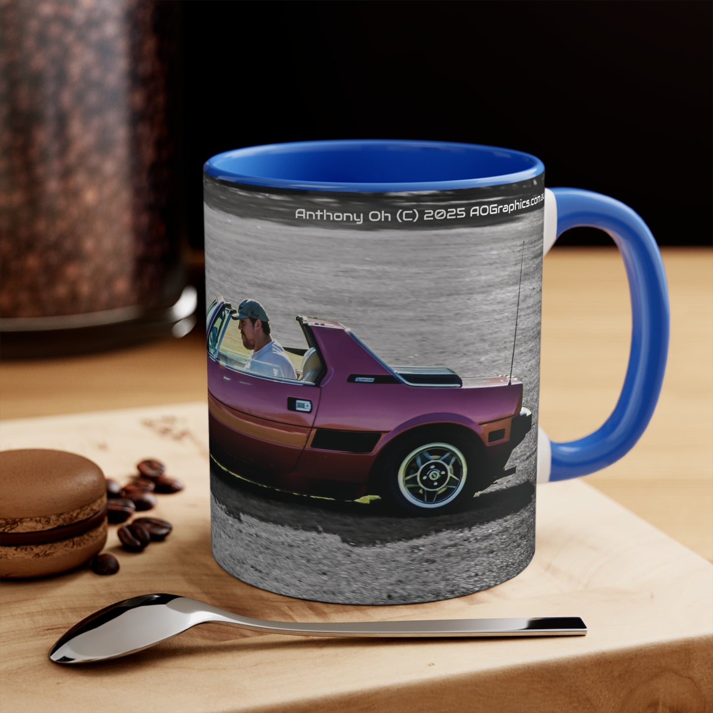 AOGraphics - Fiat x1/9 (Pink)
