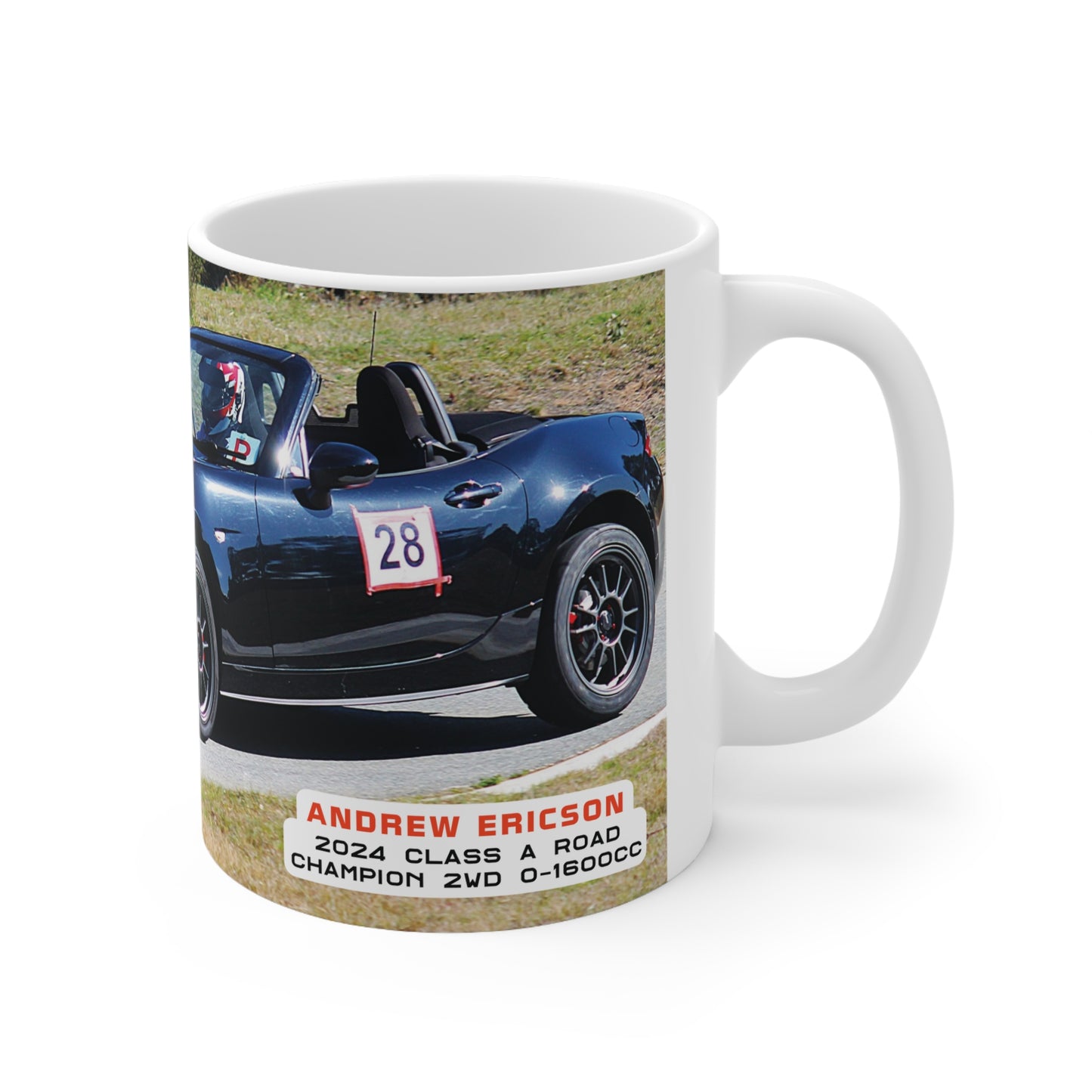 SDMA - Series Championship Trophy Mug - 1. Andrew Ericson - Mazda MX5