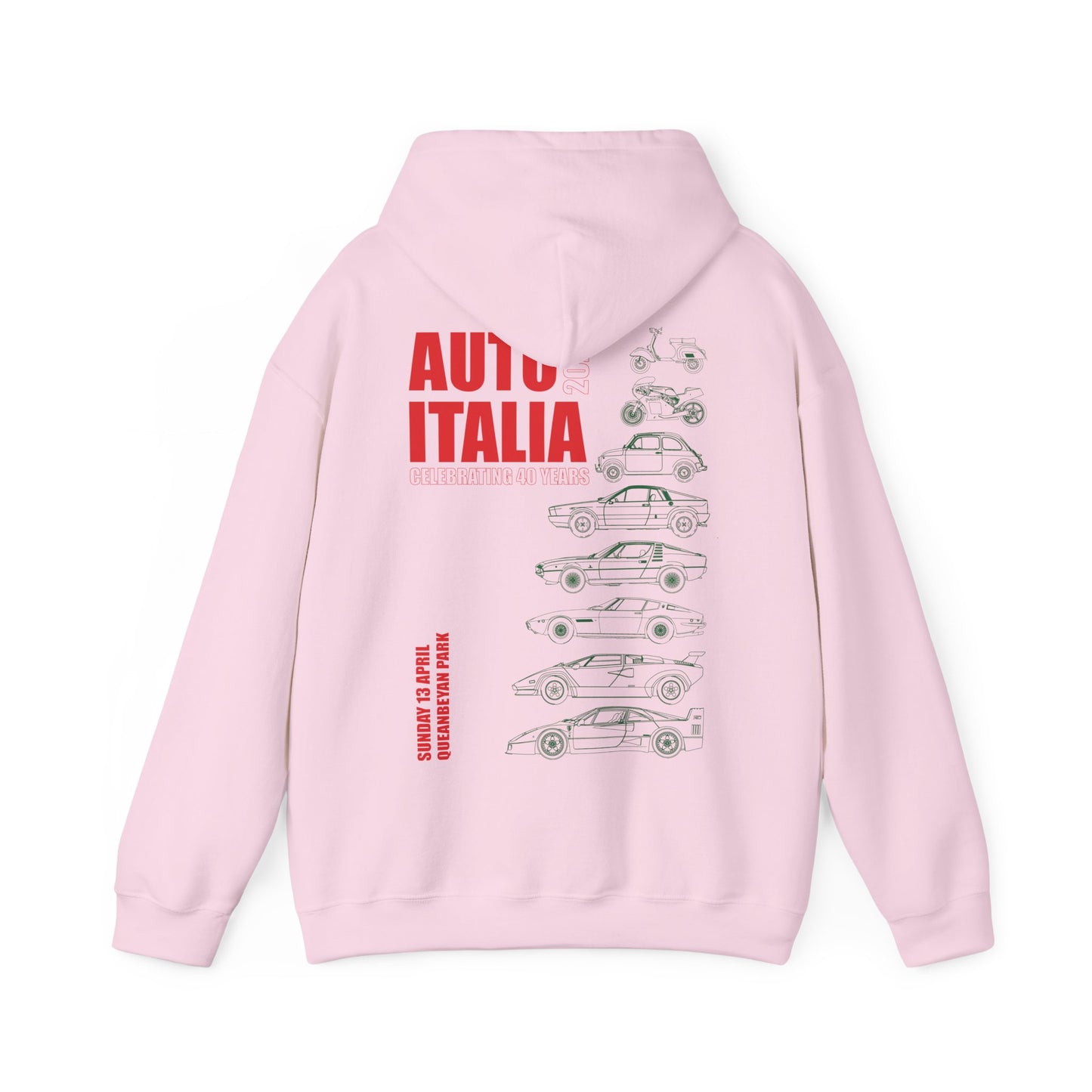 Auto Italia Canberra - Official 2025 Event Hoodie