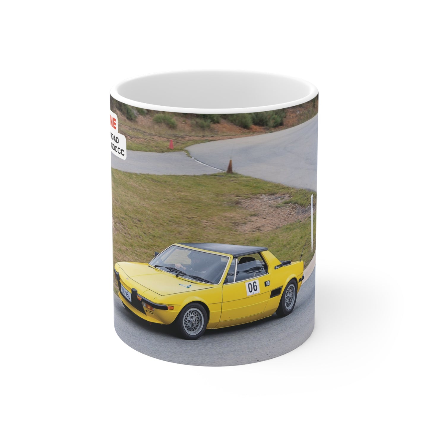 SDMA - Series Championship Trophy Mug - 4. Mark Suine - Fiat X1/9