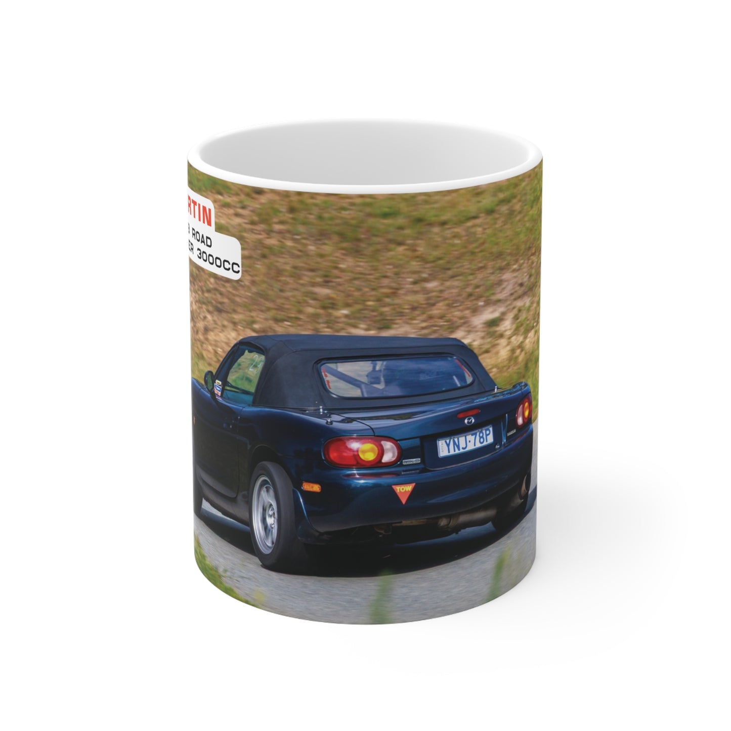 SDMA - Series Championship Trophy Mug - 7. Sean Martin - Mazda MX5