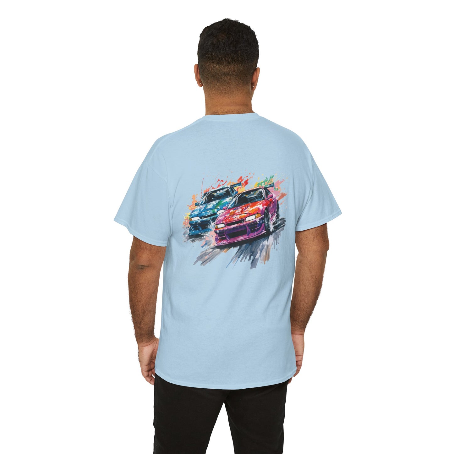 All Designs - Nissan Skyline R33 Watercolor Tee (JDM)