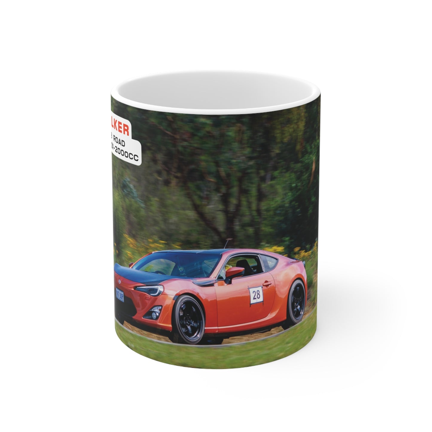 SDMA - Series Championship Trophy Mug - 5. James Walker - Toyota 86