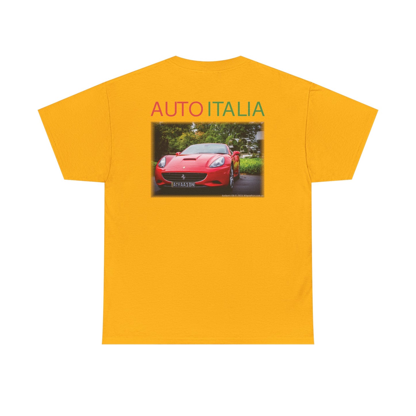 Auto Italia Canberra - 2025 Event Tee (Car 6)