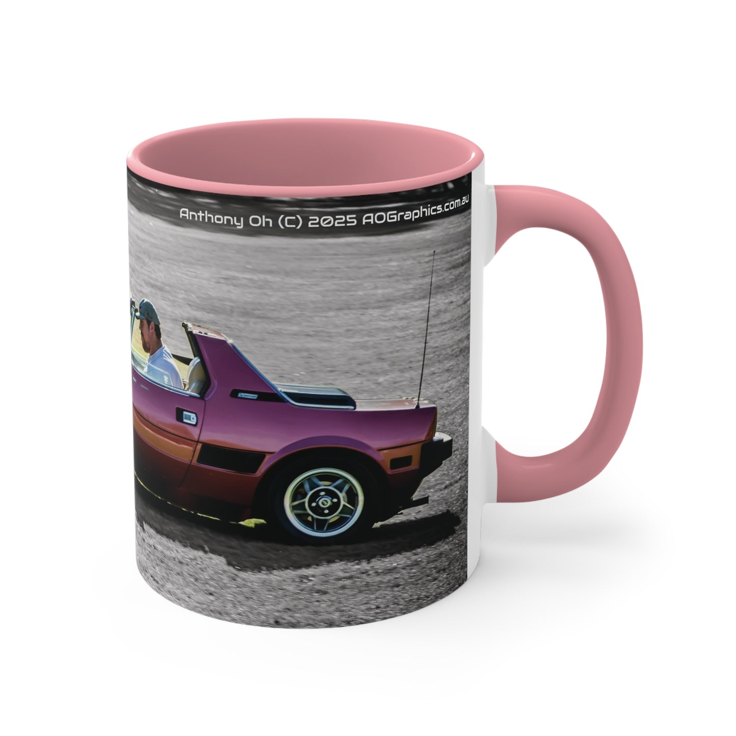 AOGraphics - Fiat x1/9 (Pink)