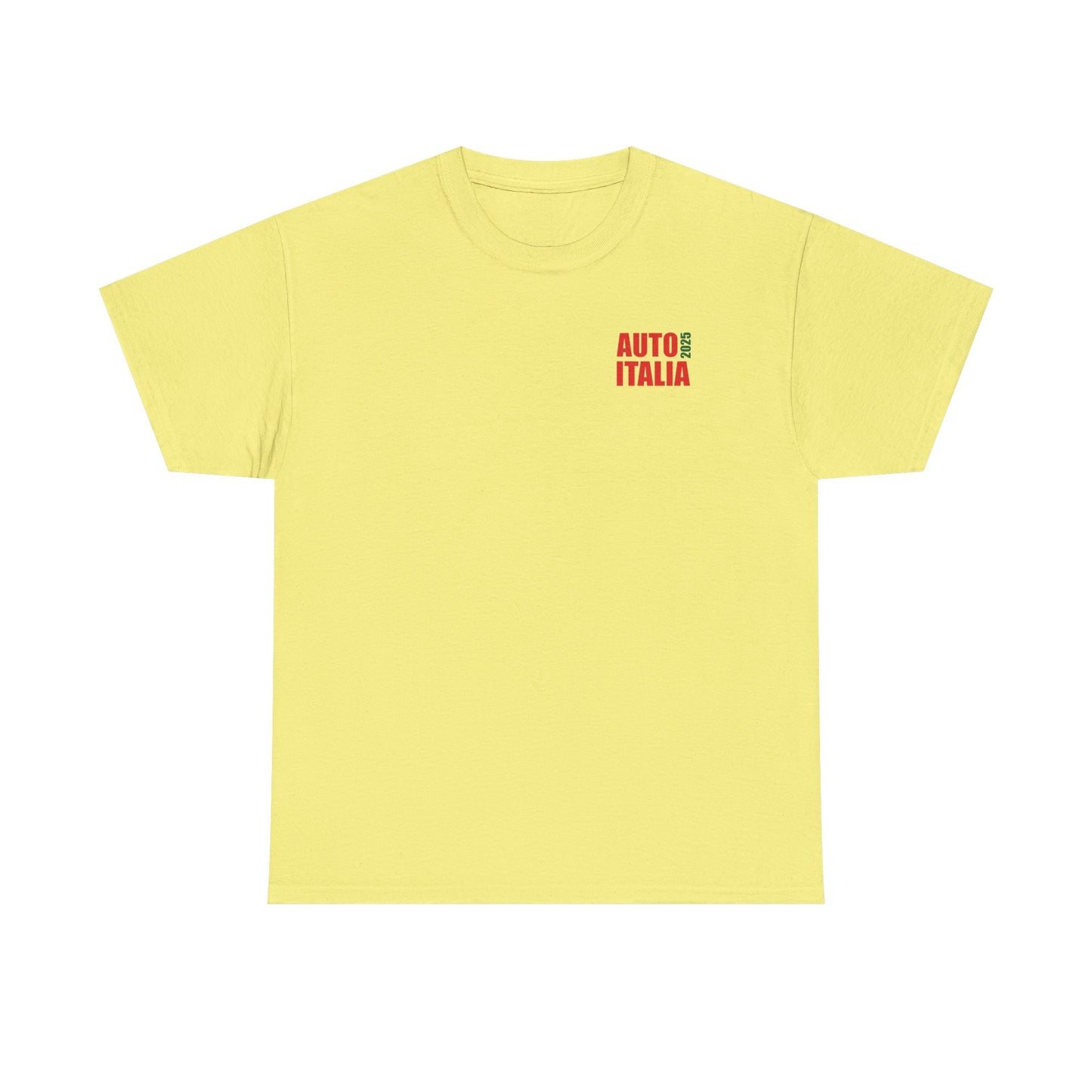 Auto Italia Canberra - Official 2025 Event Tee (Colour Graphic)