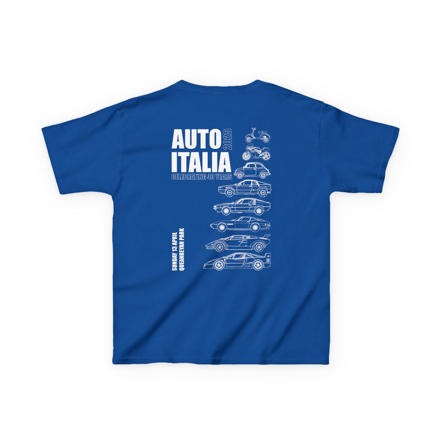 Auto Italia Canberra - Official 2025 Event Youth Tee