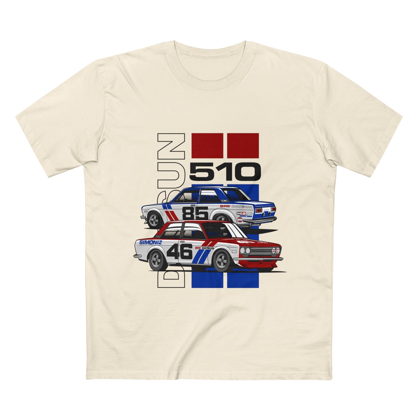 HNCR - AS Colour Men's Staple Tee - Datsun 510/1600 (Premium)