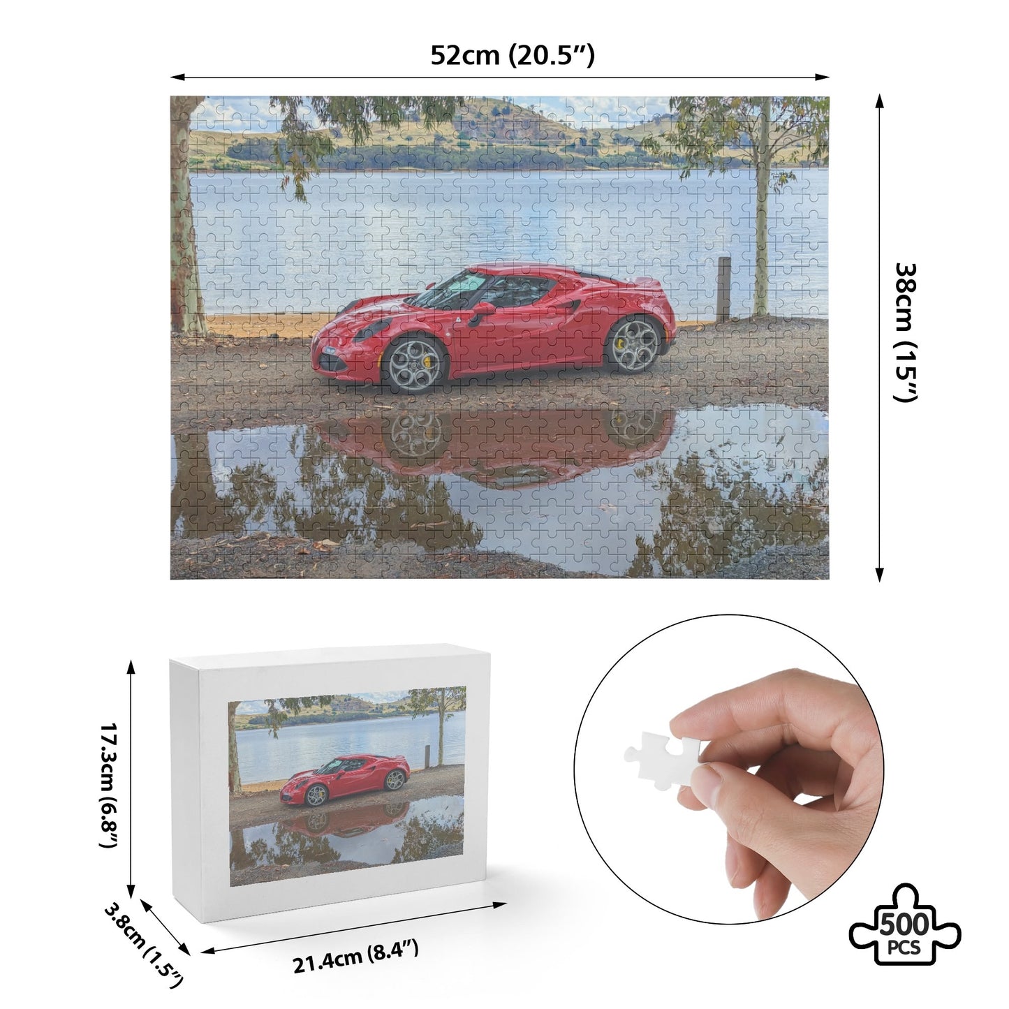 One Off Designs - Jigsaw Puzzle (500 Pcs) - Martin Alfa Example1