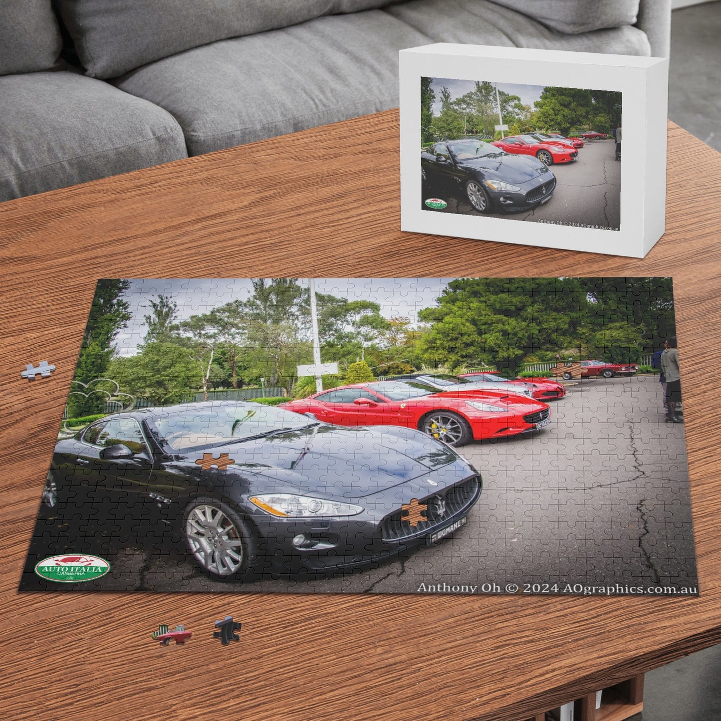 Auto Italia Canberra - Embassy Event 2024 Jigsaw Puzzle (500 Pcs) - Free Shipping