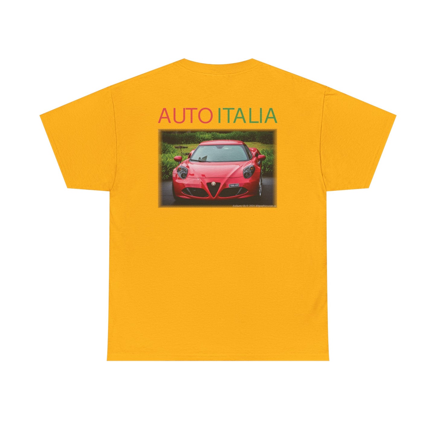 Auto Italia Canberra - 2025 Event Tee (Car 5)