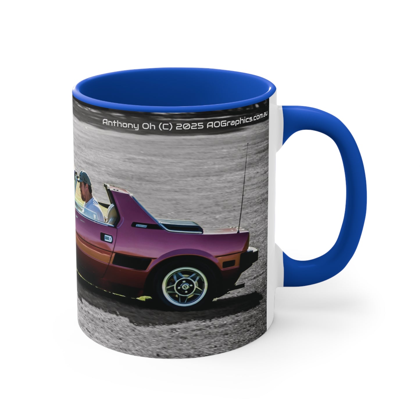 AOGraphics - Fiat x1/9 (Pink)