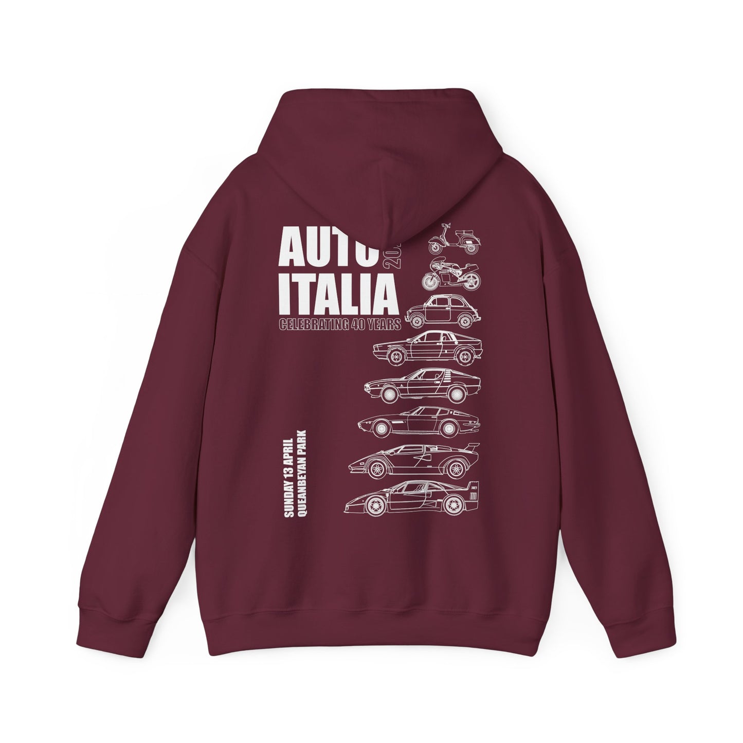 Auto Italia Canberra - Official 2025 Event Hoodie