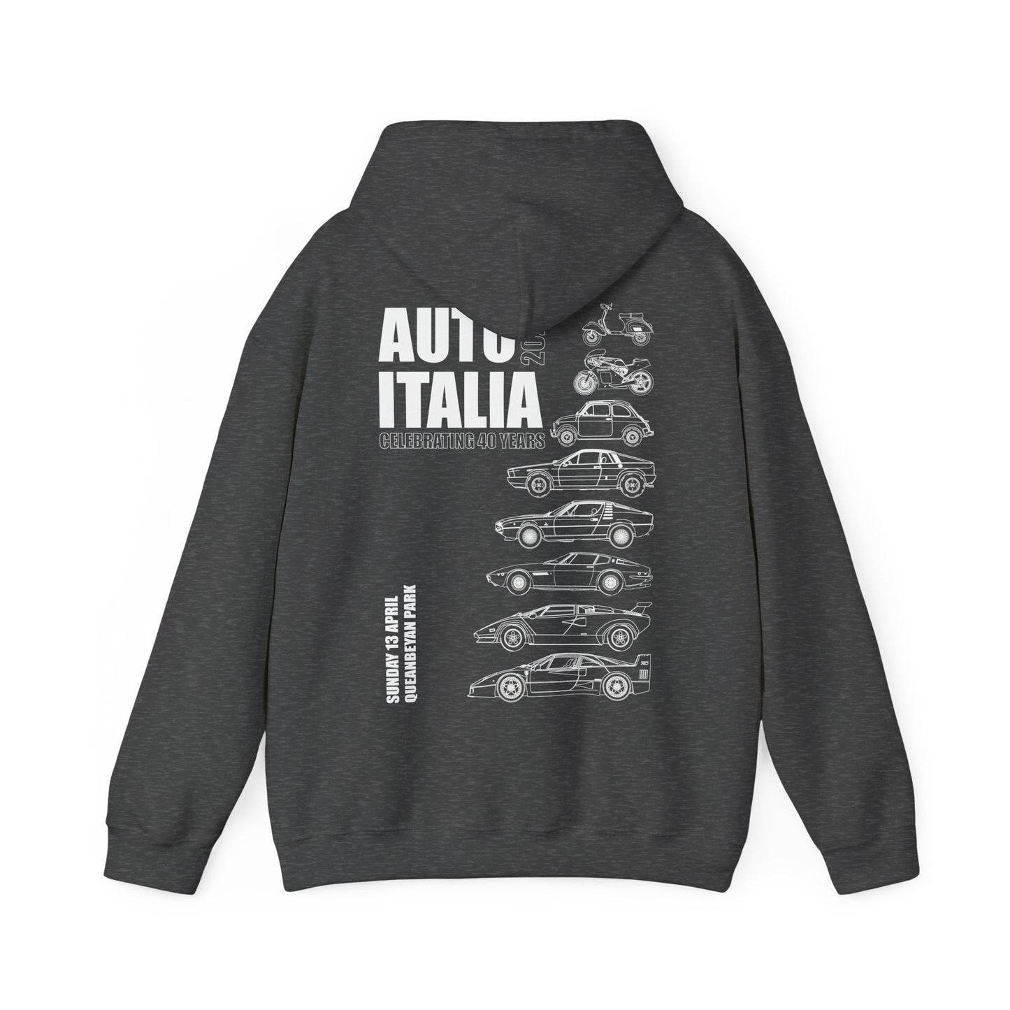 Auto Italia Canberra - Official 2025 Event Hoodie