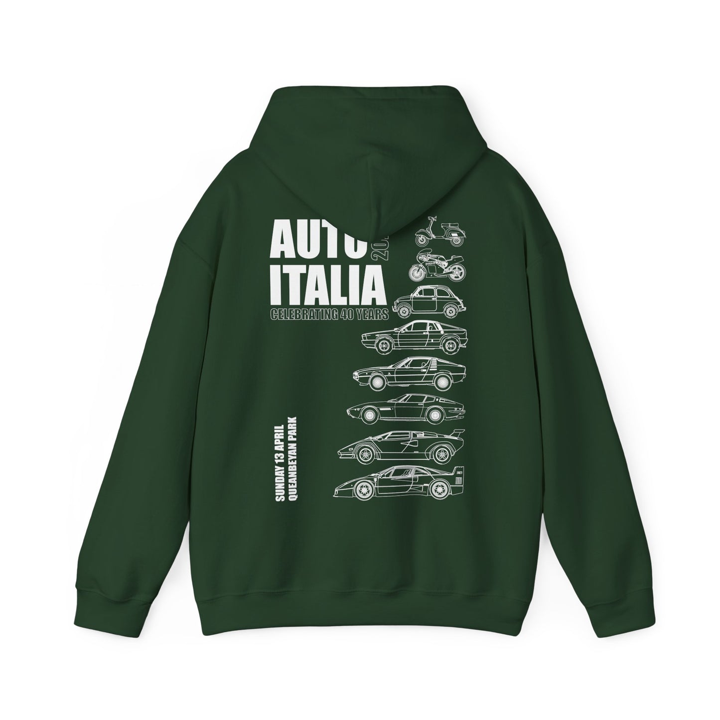 Auto Italia Canberra - Official 2025 Event Hoodie