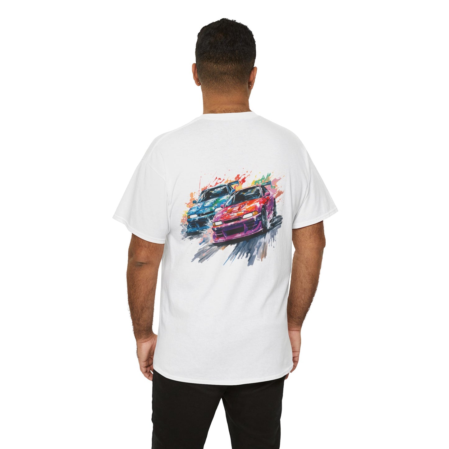All Designs - Nissan Skyline R33 Watercolor Tee (JDM)