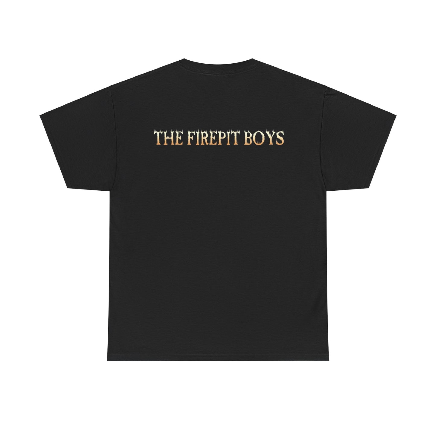 The Firepit Boys - Tee - Logo both front and rear (Standard)