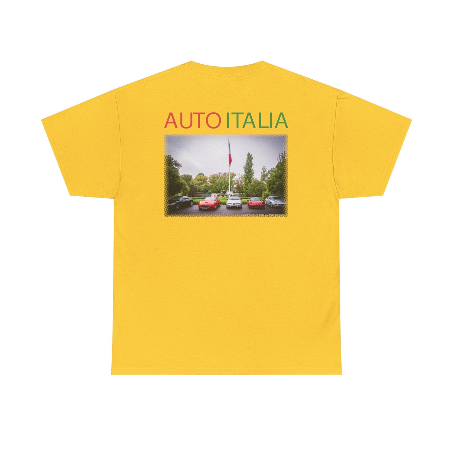 Auto Italia Canberra - 2025 Event Tee (Car 4)