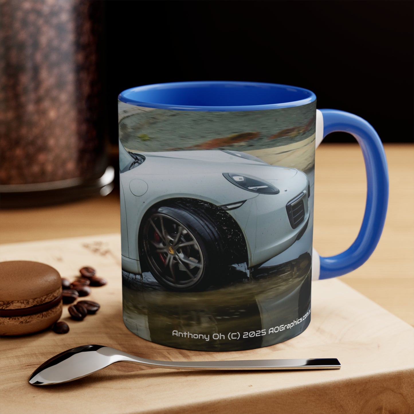 AOGraphics - Skidpan - Porche 911 White