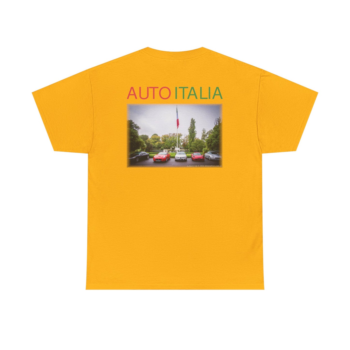 Auto Italia Canberra - 2025 Event Tee (Car 4)
