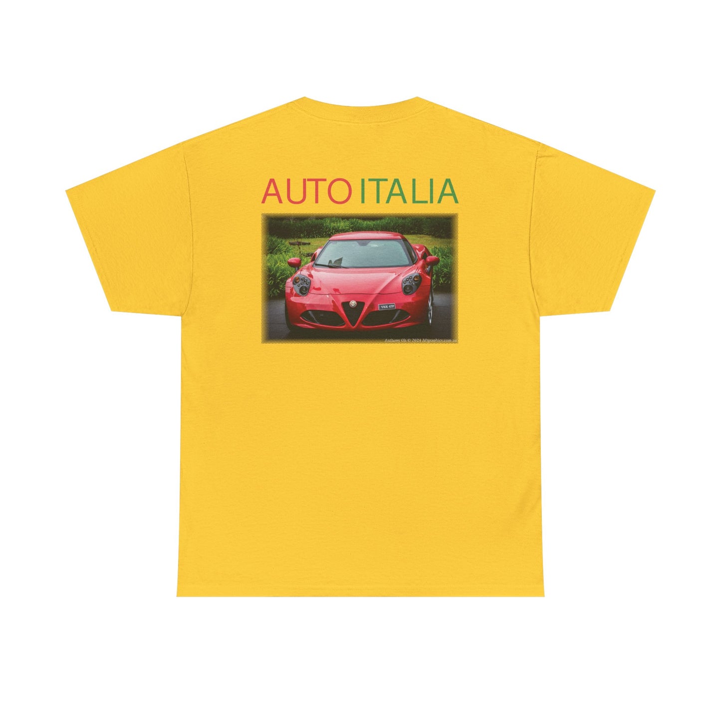 Auto Italia Canberra - 2025 Event Tee (Car 5)