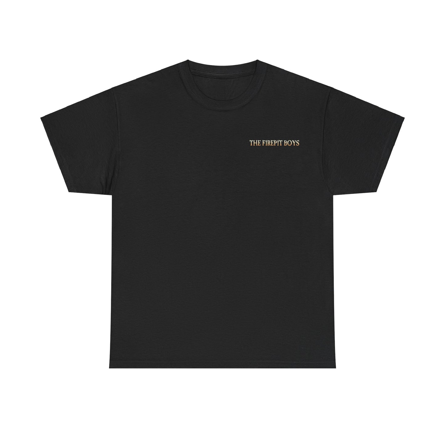 The Firepit Boys - Tee - Logo both front and rear (Standard)