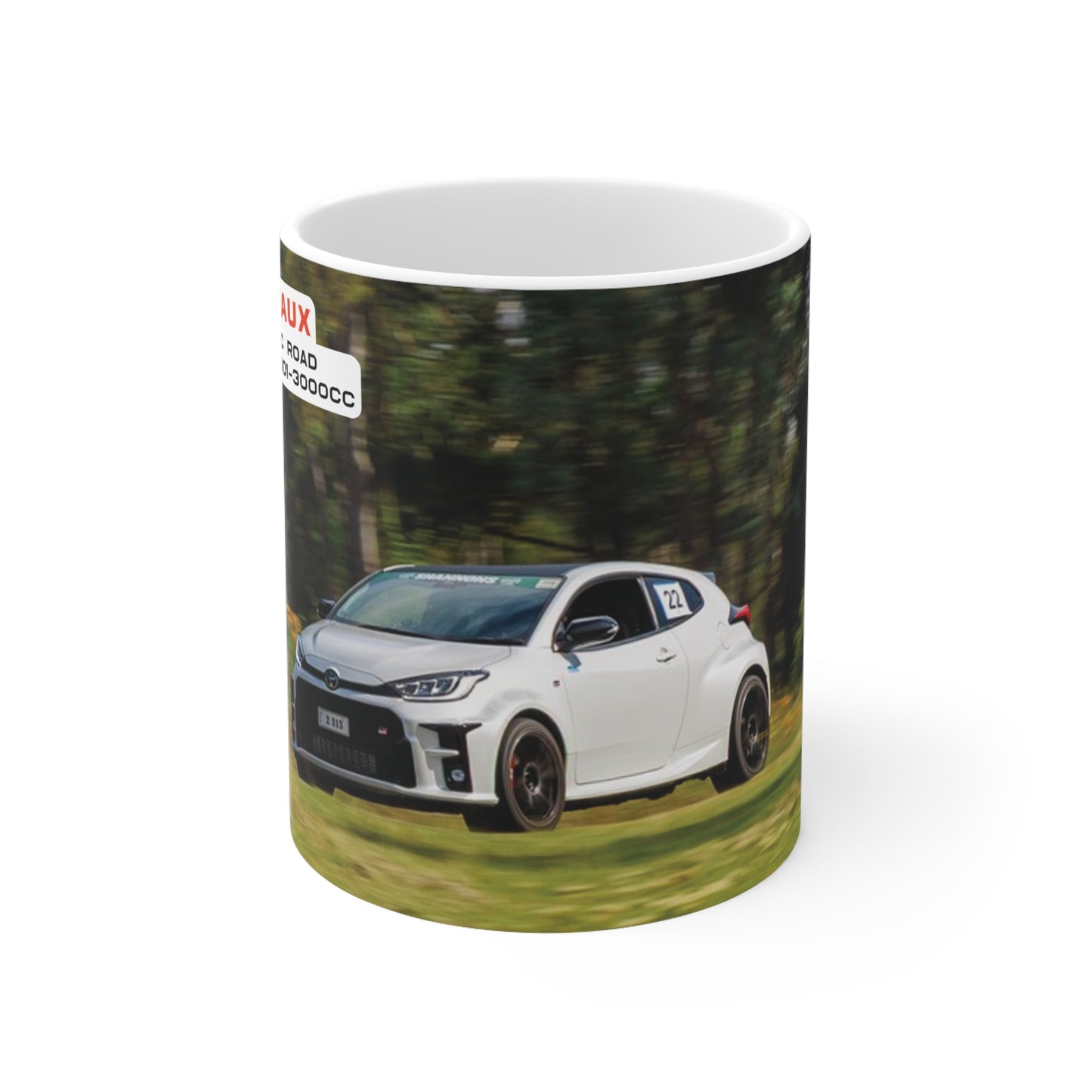 SDMA - Series Championship Trophy Mug - 8. Barry Faux - Toyota Yaris