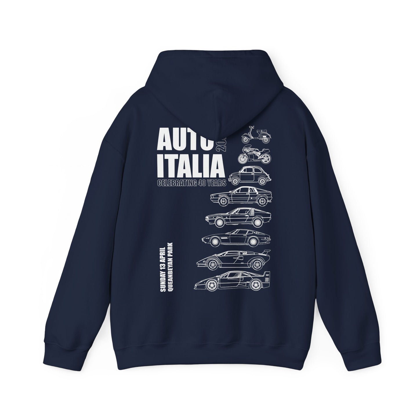 Auto Italia Canberra - Official 2025 Event Hoodie