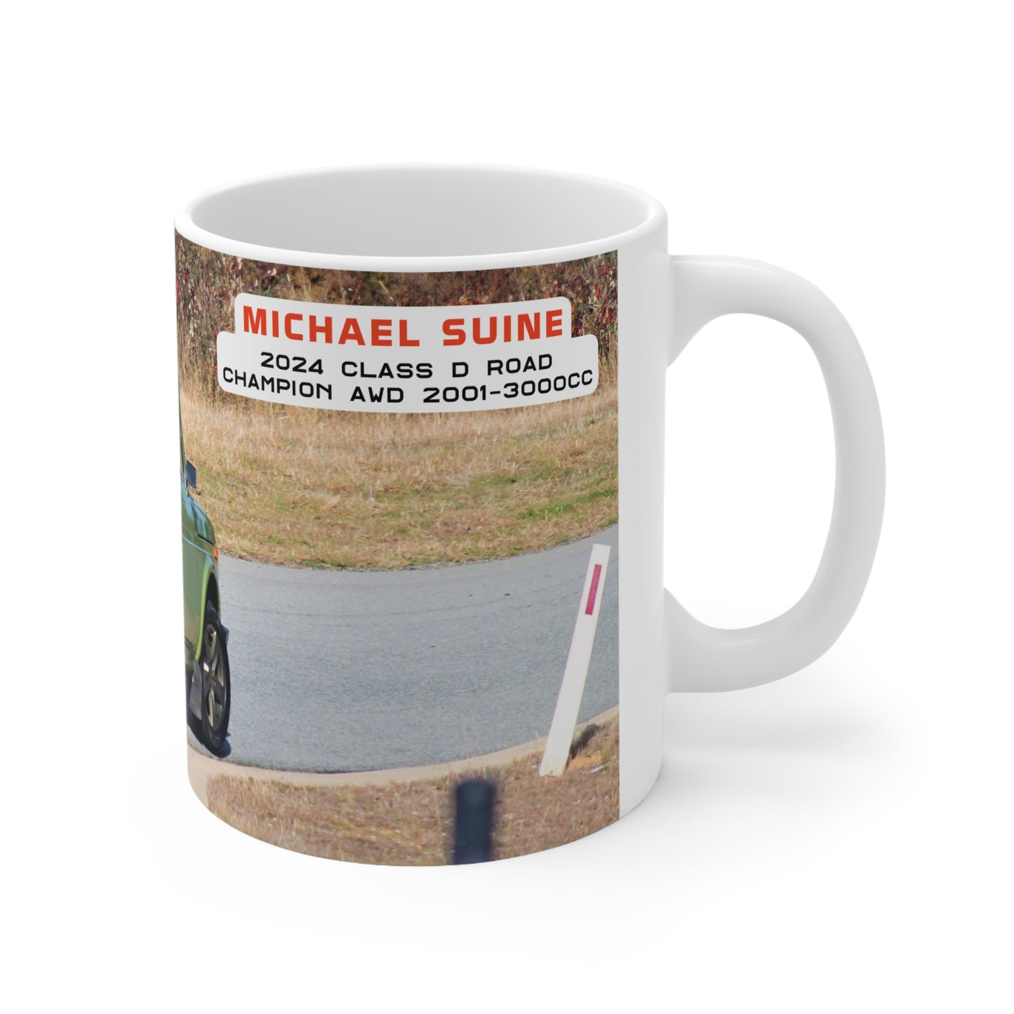 SDMA - Series Championship Trophy Mug - 10. Michael Suine - Lada Niva