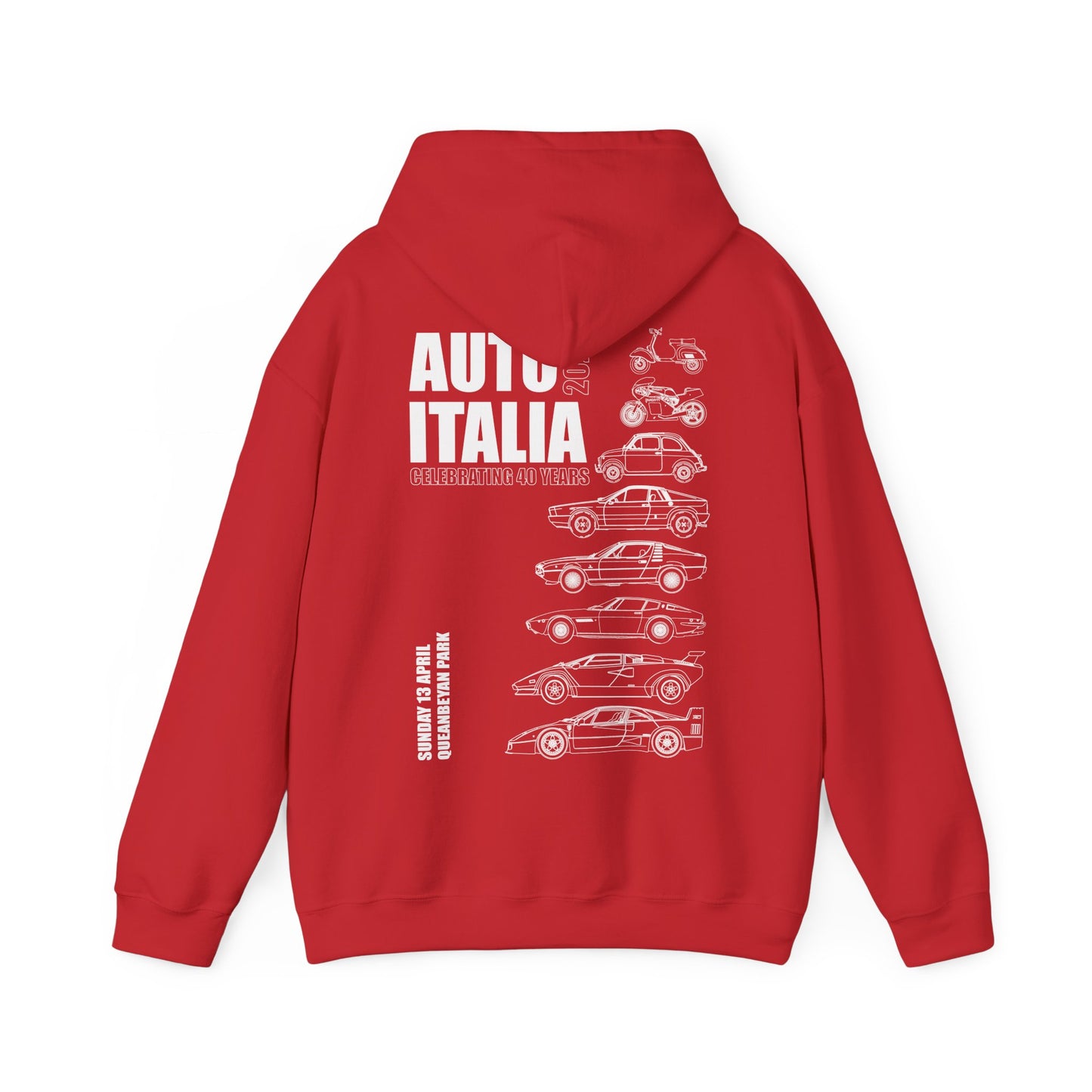 Auto Italia Canberra - Official 2025 Event Hoodie
