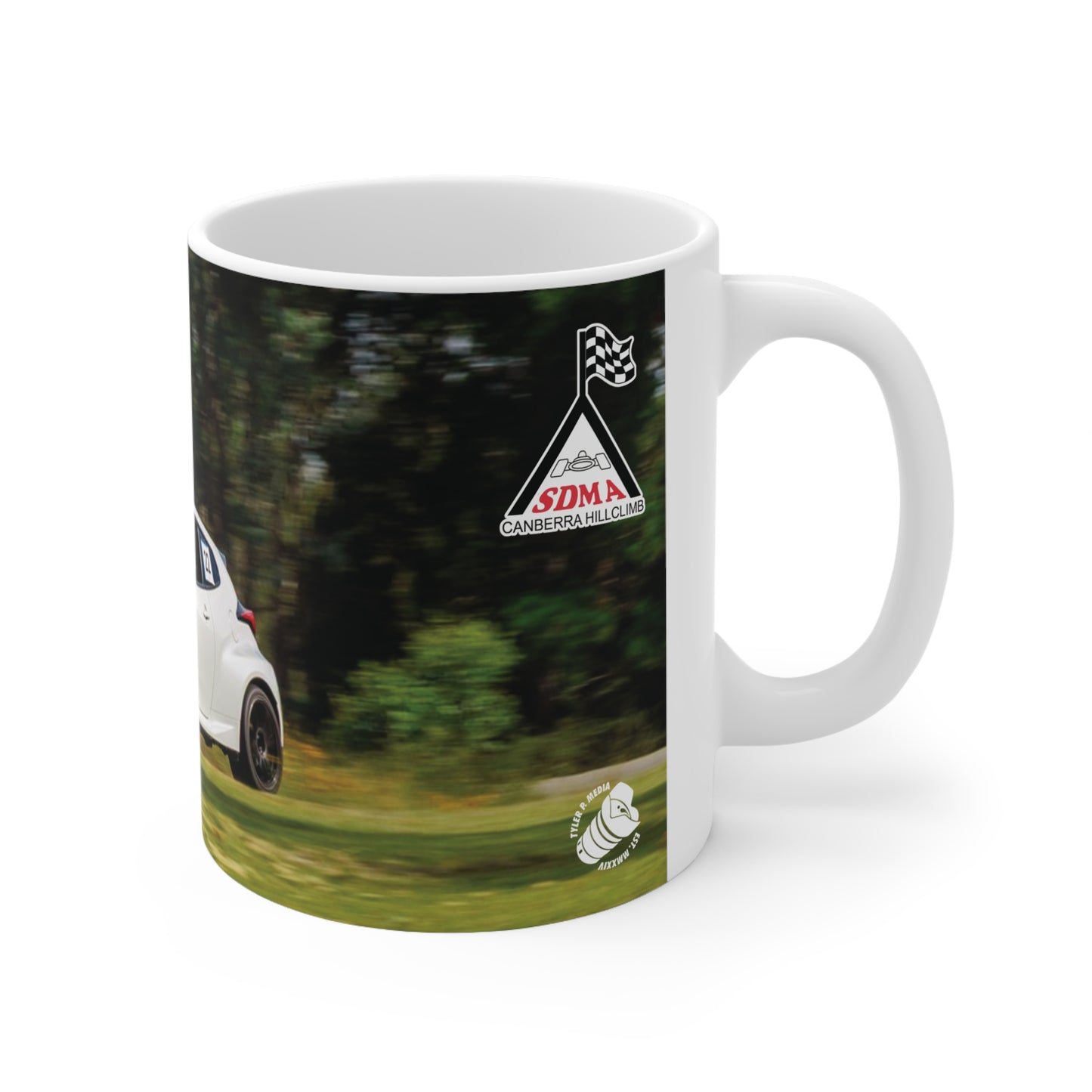 SDMA - Series Championship Trophy Mug - 8. Barry Faux - Toyota Yaris