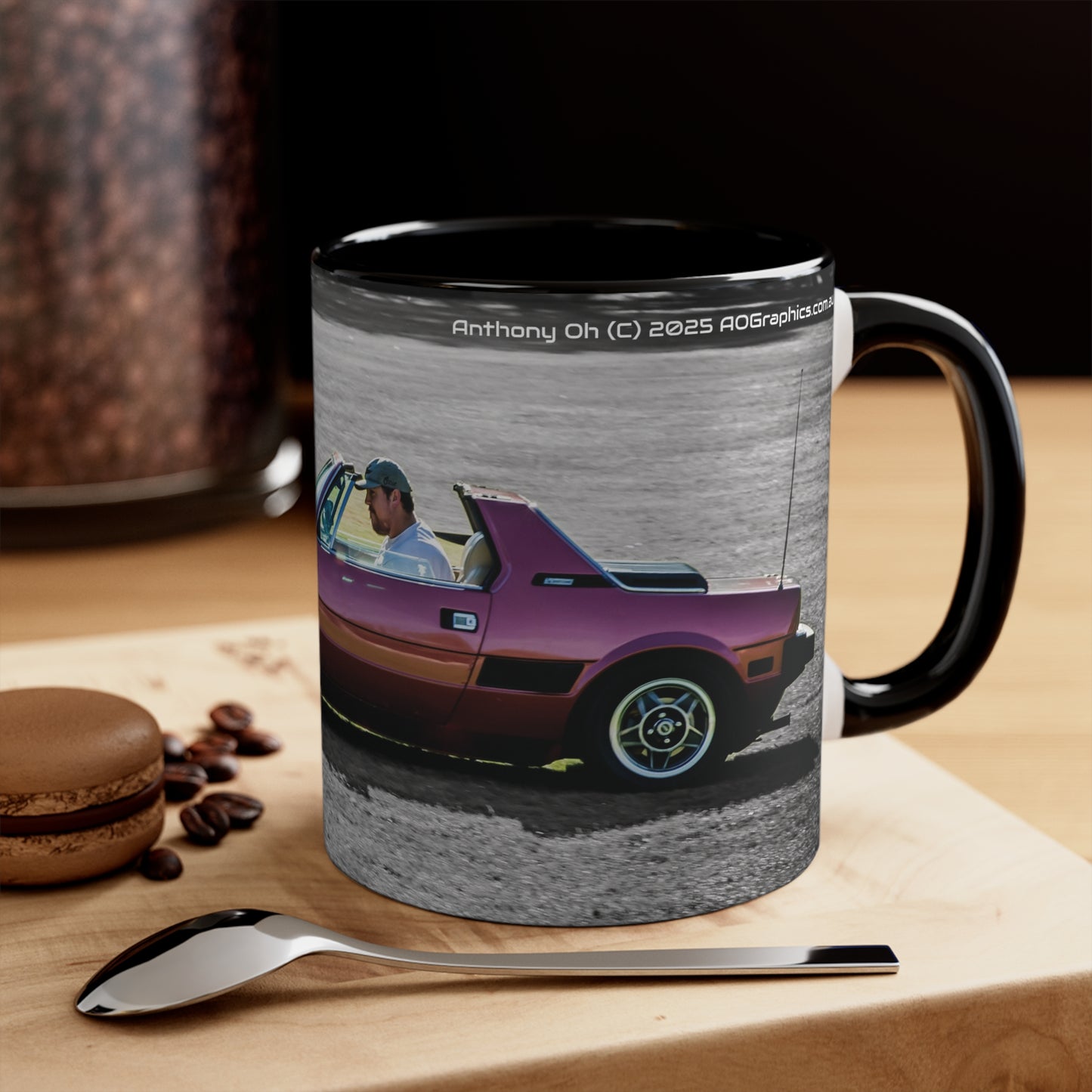 AOGraphics - Fiat x1/9 (Pink)