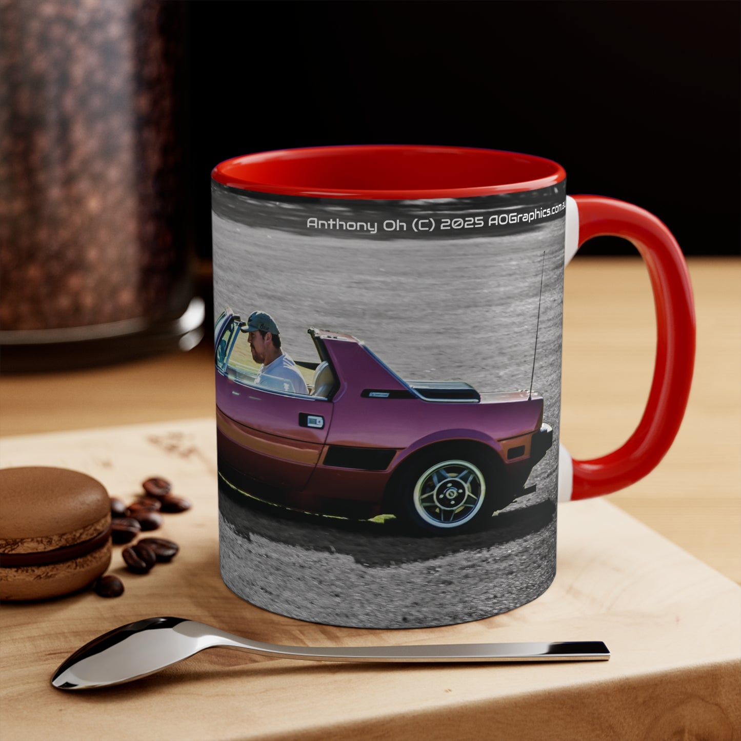 AOGraphics - Fiat x1/9 (Pink)