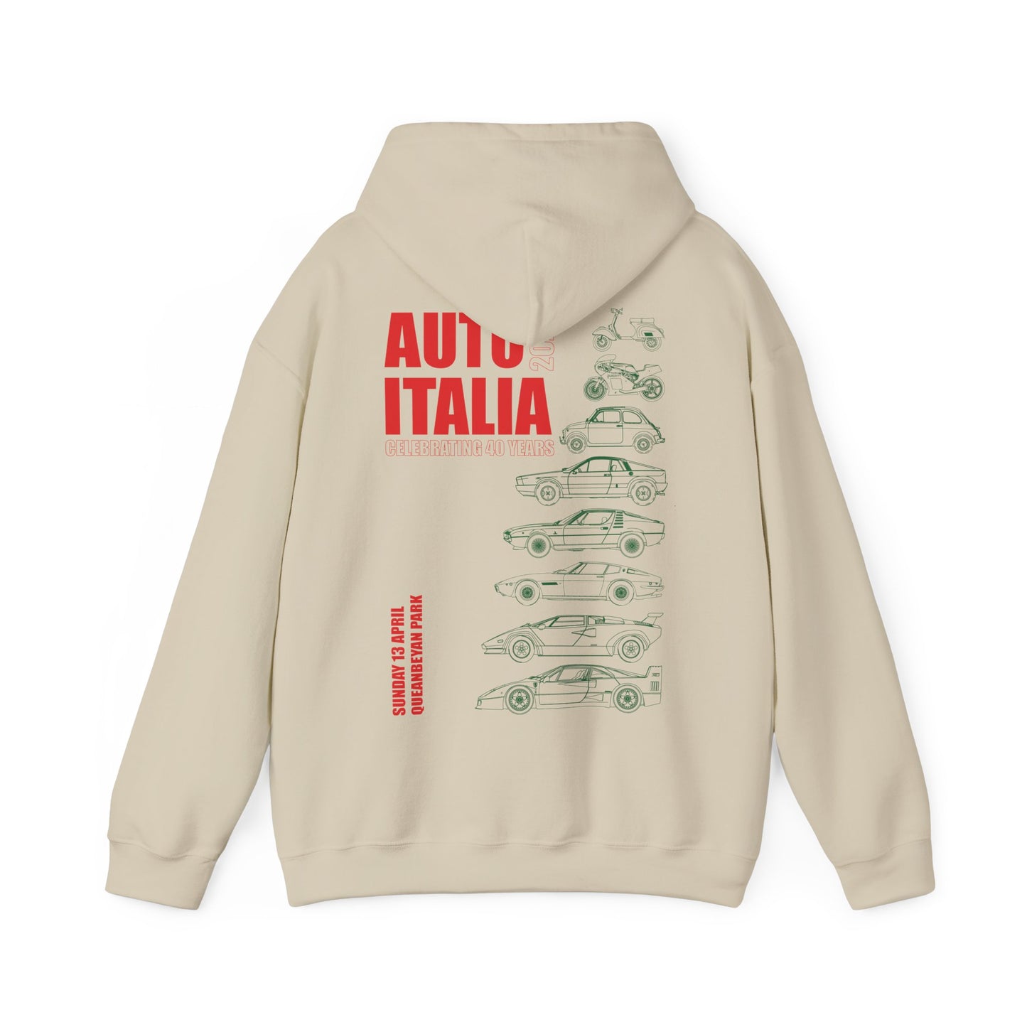 Auto Italia Canberra - Official 2025 Event Hoodie