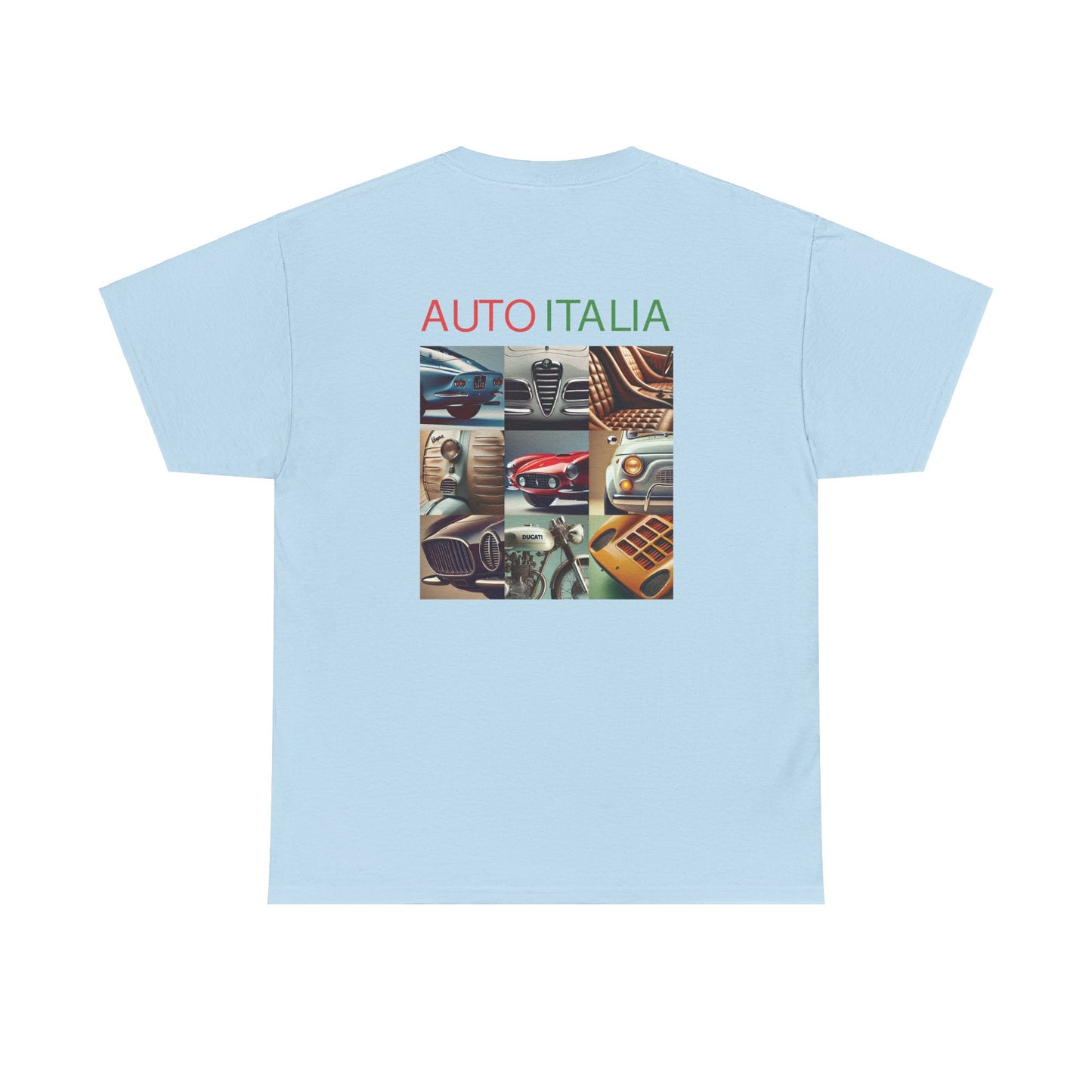 Auto Italia Canberra - Poster 2025 Show Tee Example Idea 1 - Demo