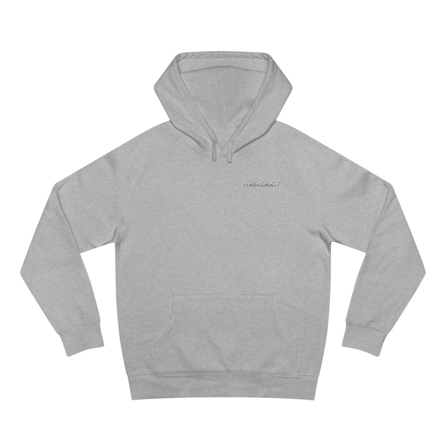 MAZDACT - AS Colour Unisex Supply Hoodie with Logo Front Only (Premium)