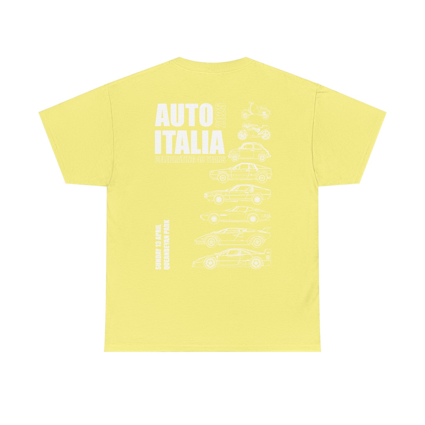 Auto Italia Canberra - Official 2025 Event Tee