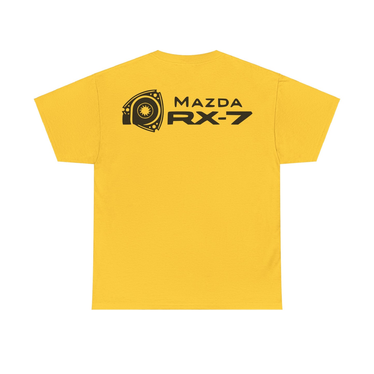 MAZDACT - Gildan Unisex Heavy Cotton Tee - MAZDA RX-7 Front Only (Standard)