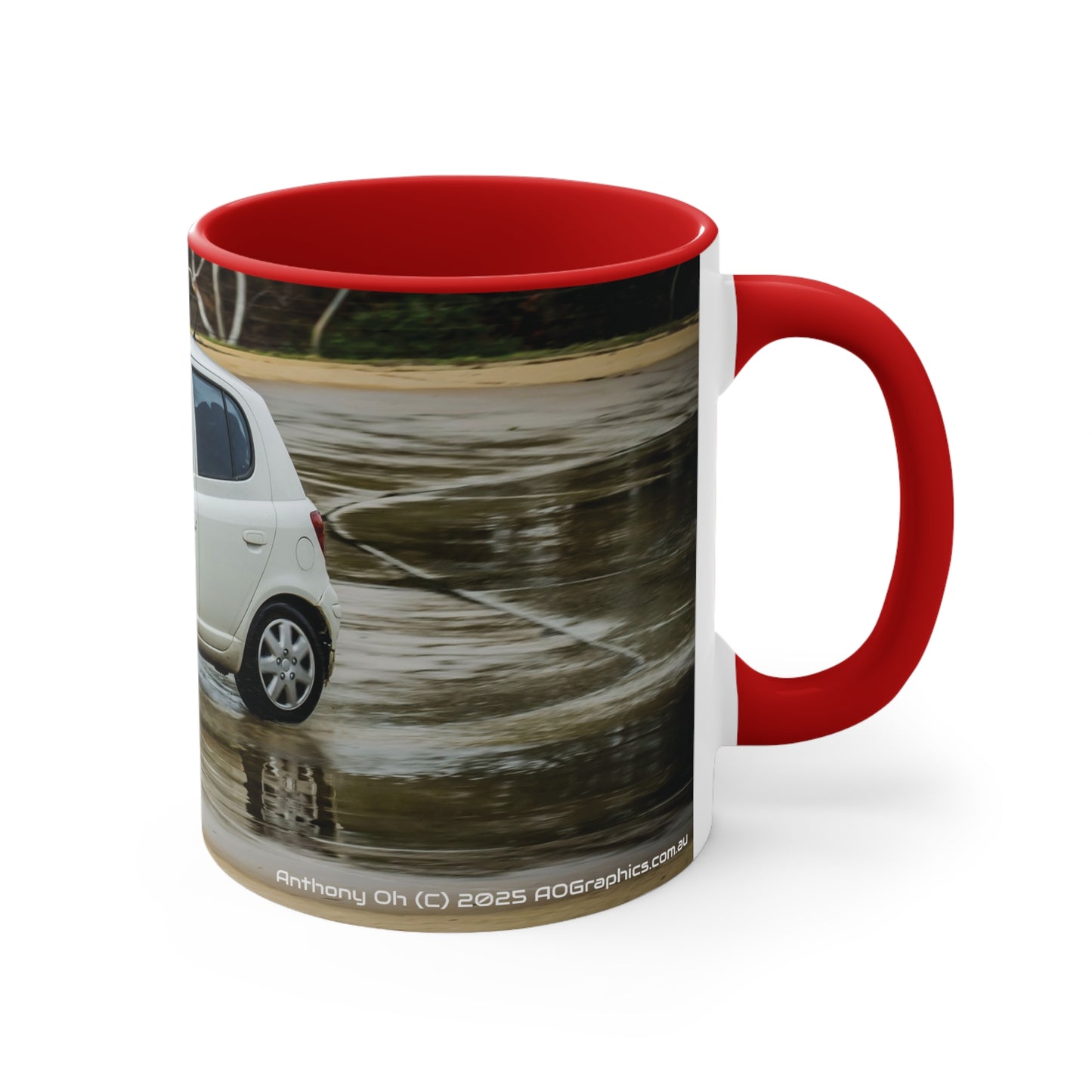 AOGraphics - Skidpan - Toyota Echo White