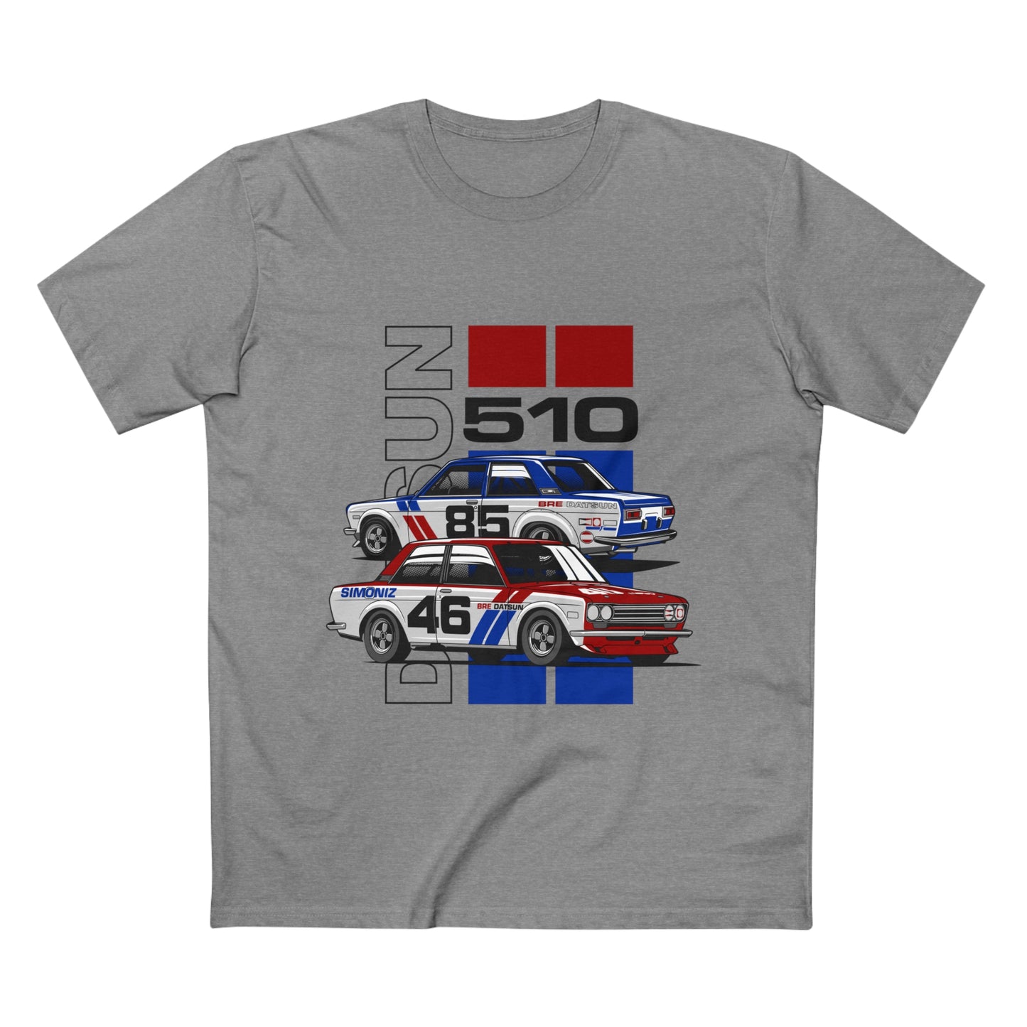 HNCR - AS Colour Men's Staple Tee - Datsun 510/1600 (Premium)