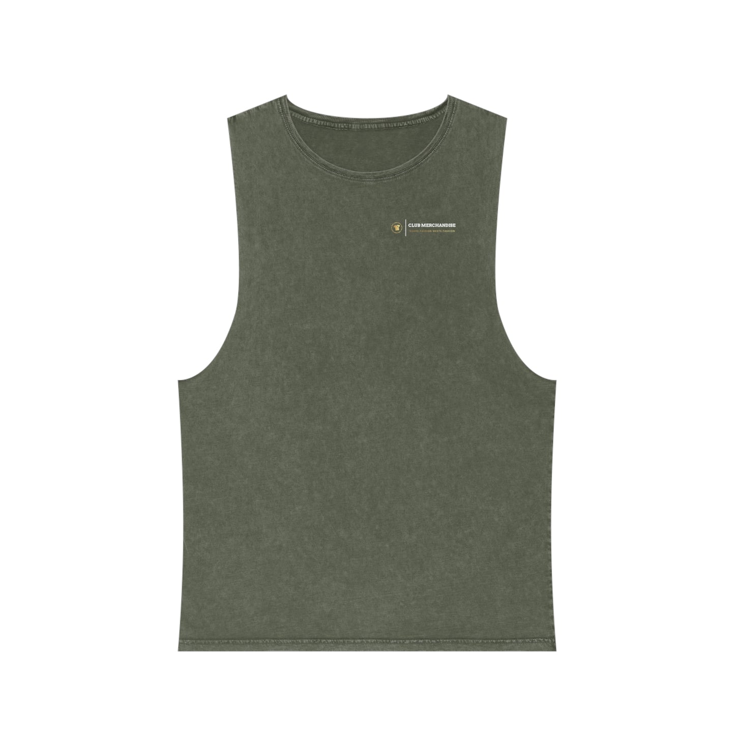 Club Merchandise - AS Colour Unisex Stonewash Tank with Logo