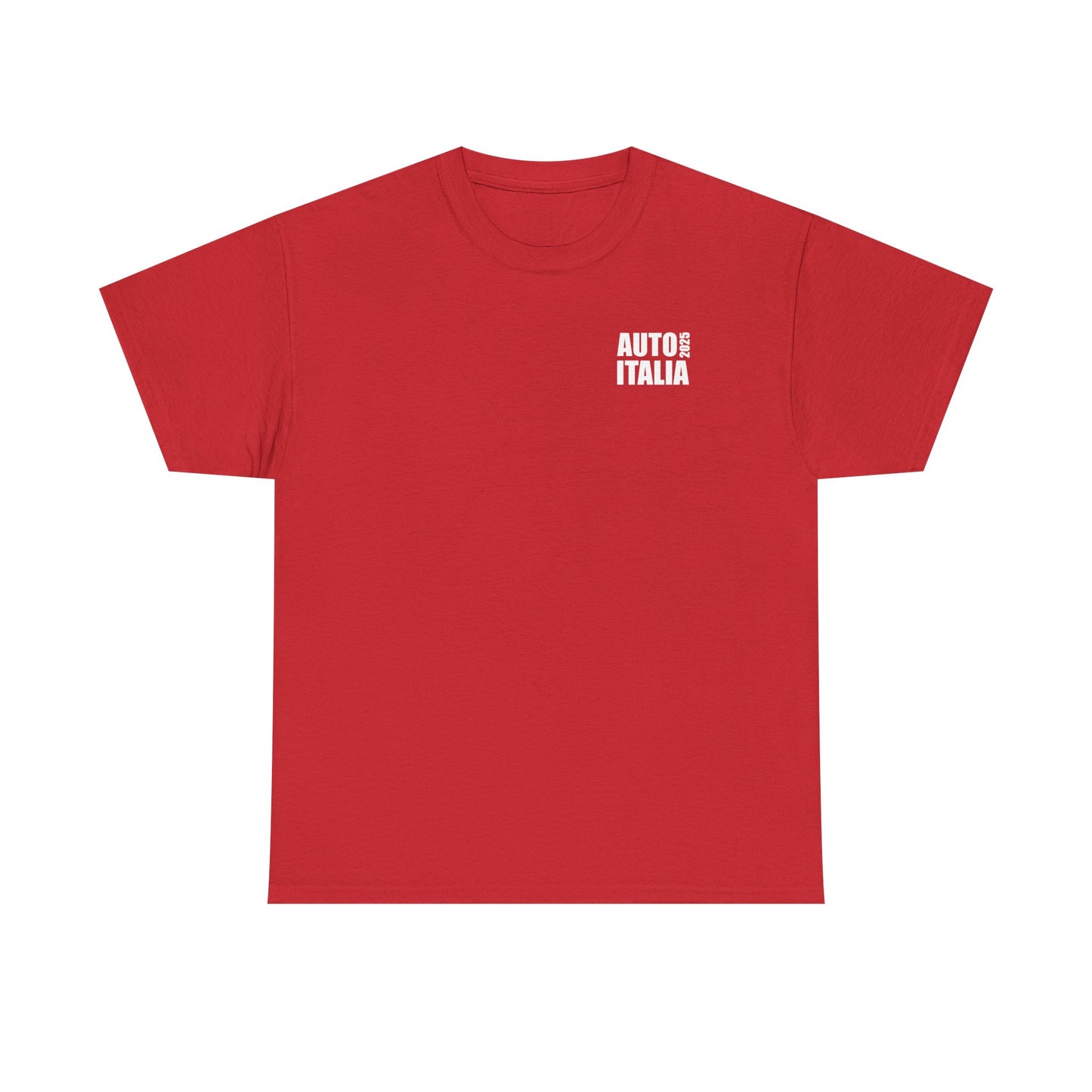 Auto Italia Canberra - Official 2025 Event Tee (White Graphic)