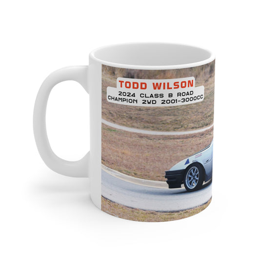 SDMA - Series Championship Trophy Mug - 6. Todd Wilson - Mazda RX7