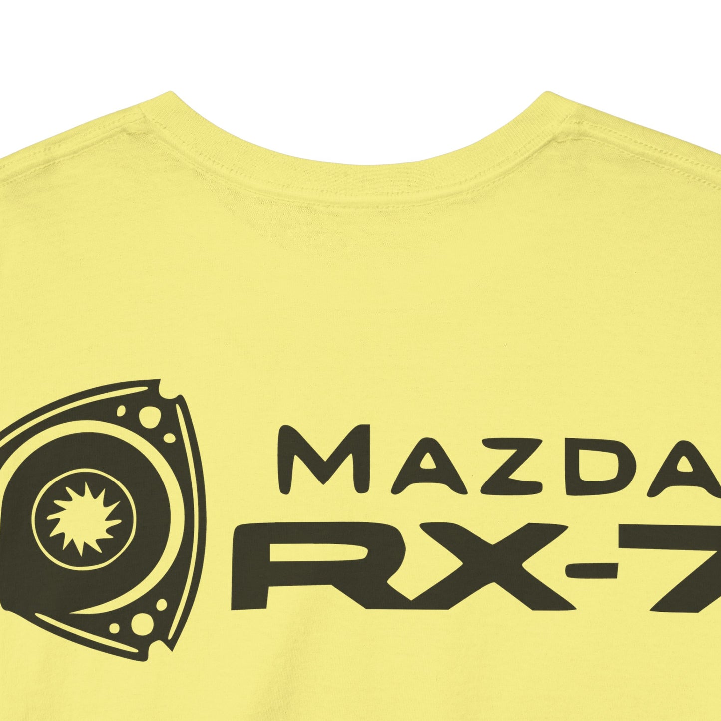 MAZDACT - Gildan Unisex Heavy Cotton Tee - MAZDA RX-7 Front Only (Standard)