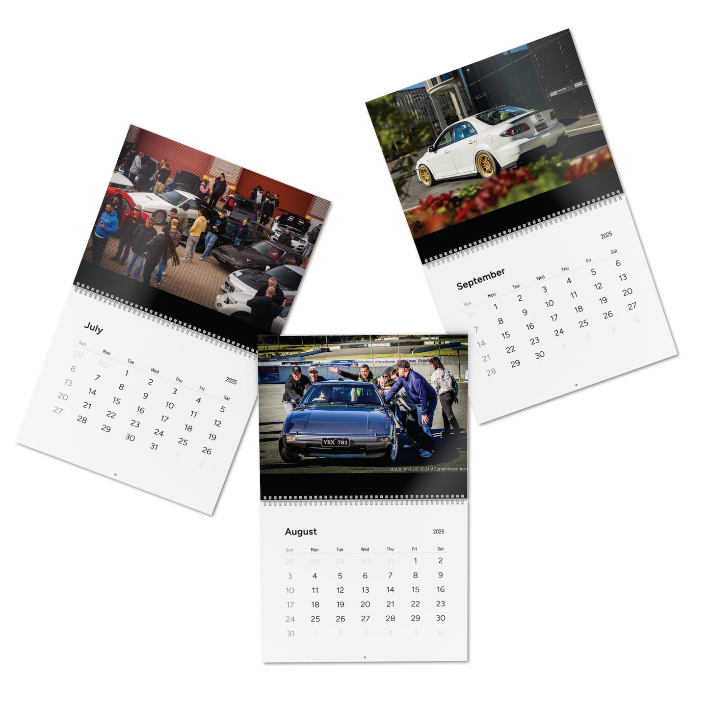 MAZDACT - Wall Calendar (2025)