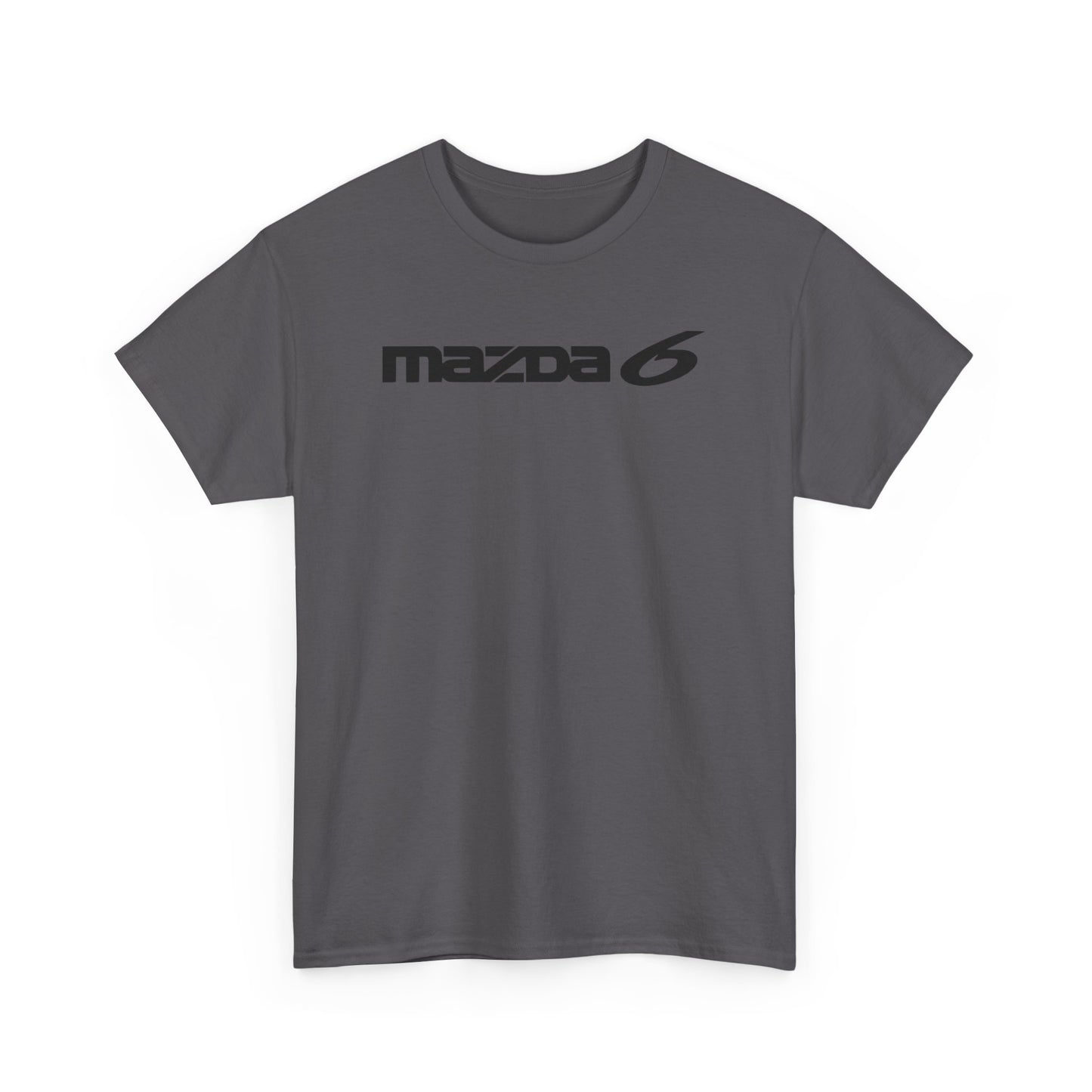 MAZDACT - Gildan Unisex Heavy Cotton Tee - MAZDA 6 Front Only (Standard)