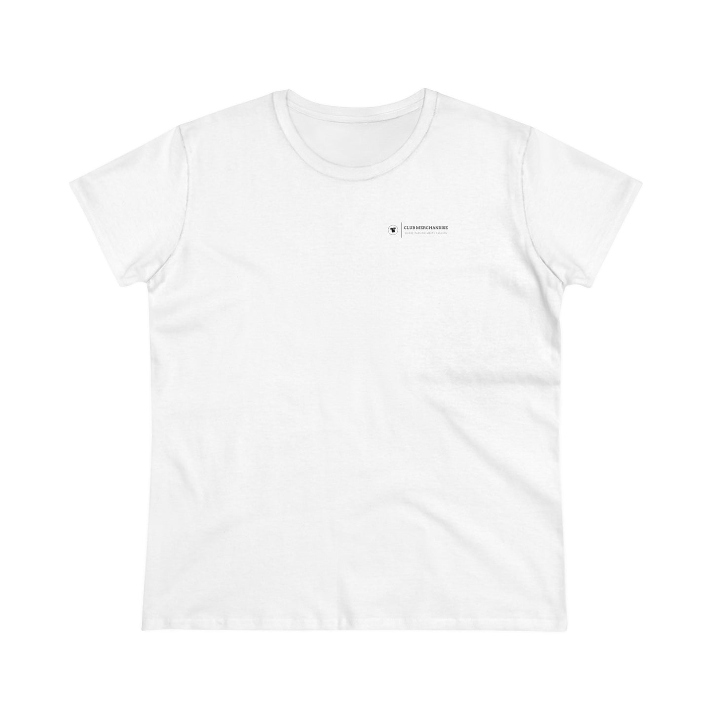 Club Merchandise - Gildan Women's Midweight Cotton Tee with Logo