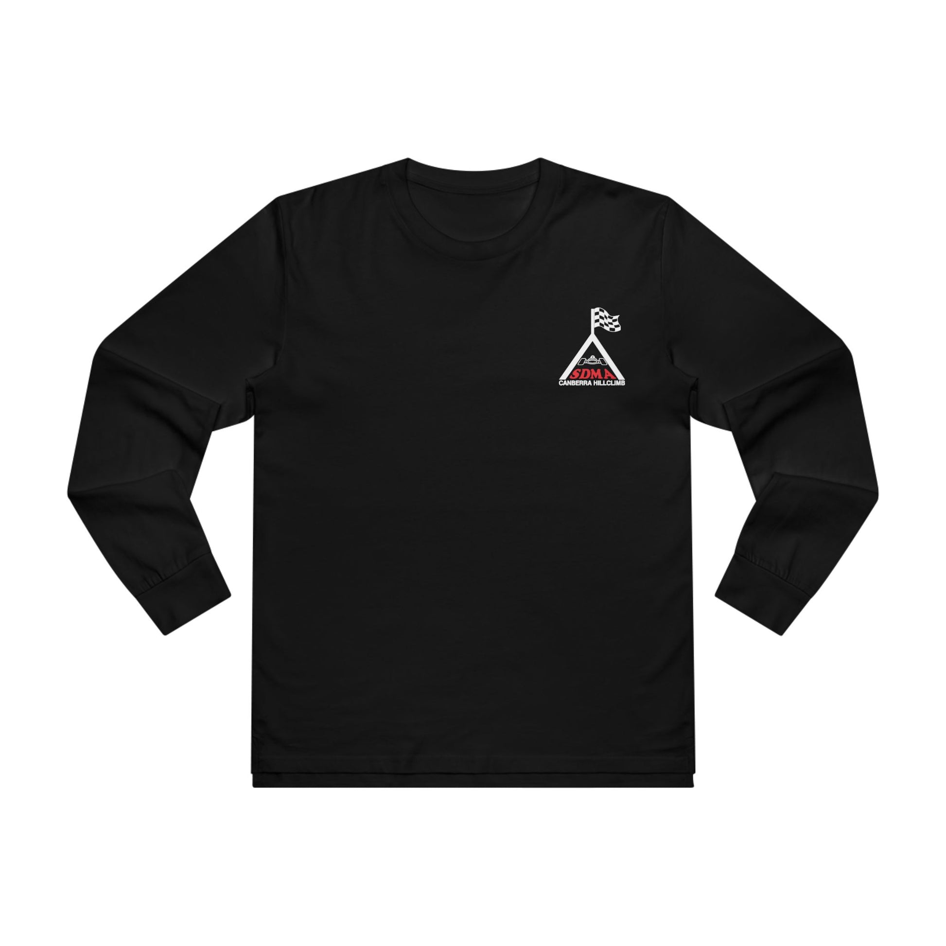 Tri-Series - SDMA - Men's Hillclimb Challenge Longsleeve Tee - Black - Front - NoName